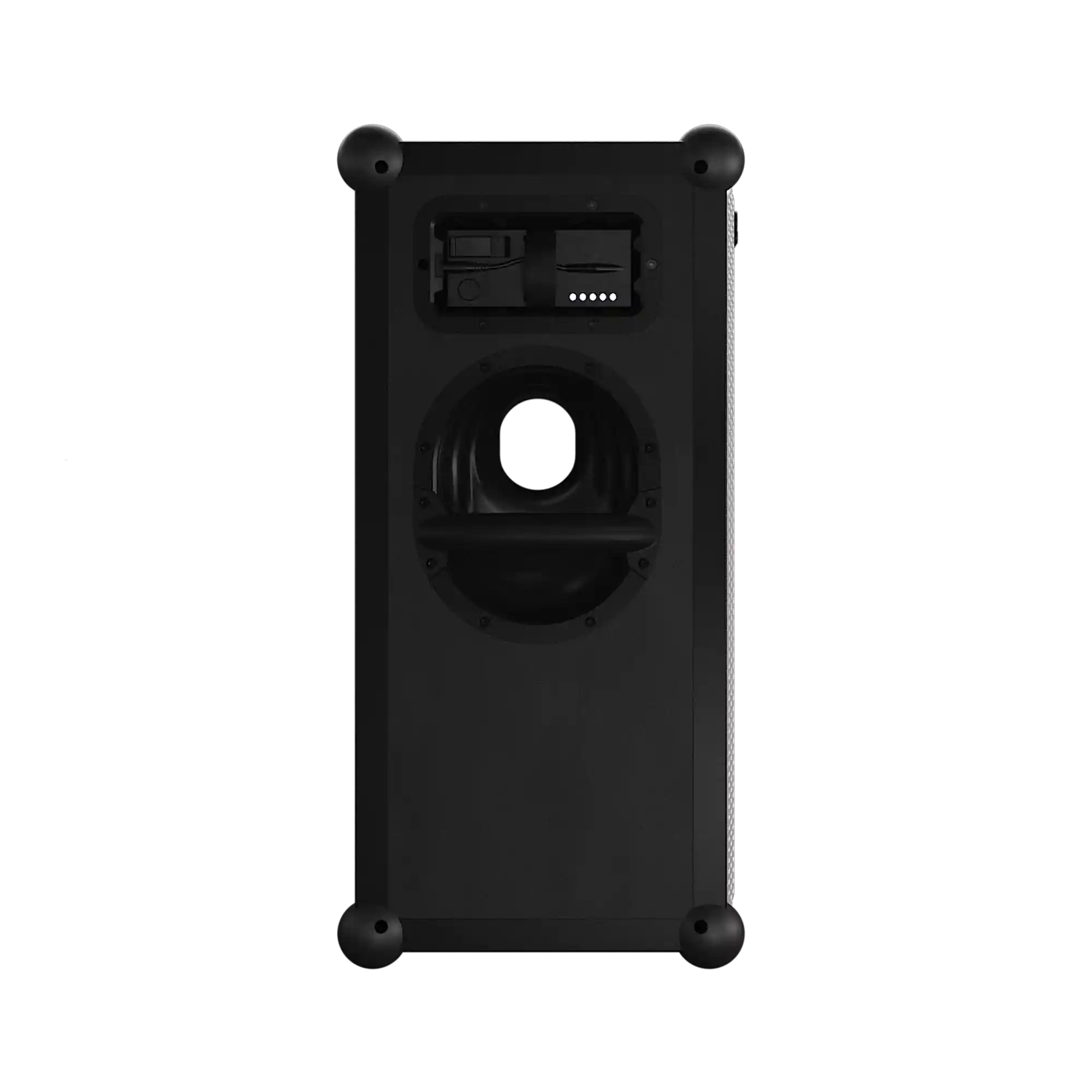 SOUNDBOKS 4 from the left#grillfarbe_metallgrau,en:grill-color_metallic-gray